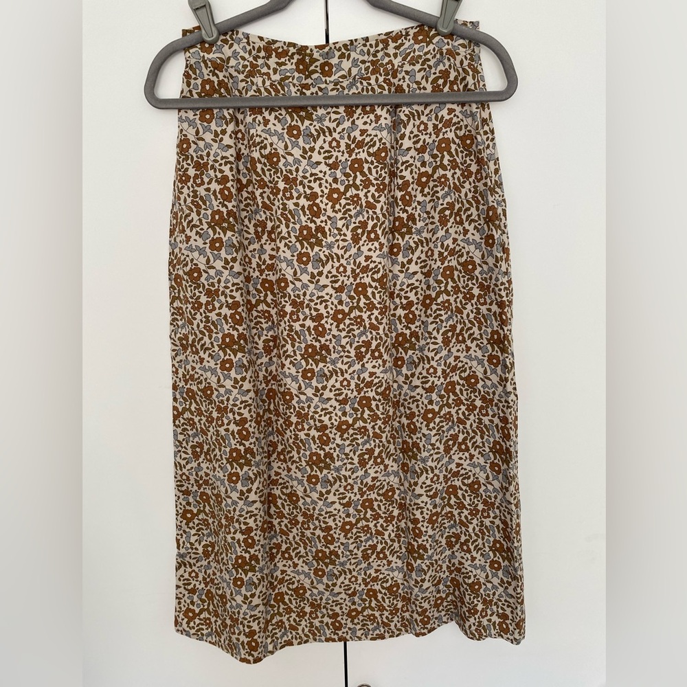 NWT Rylee + Cru Women’s Midi Front-Slit Skirt - Picture 8 of 10